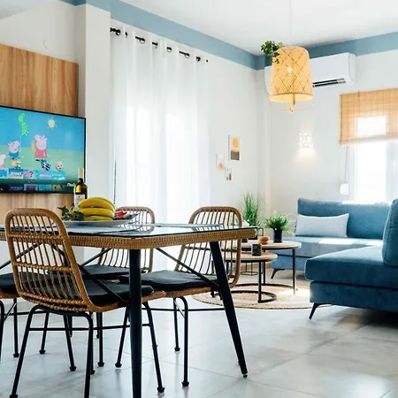 Appartement Luxury & Quiet In Nea Kallikrateia, 150m From The Sea, Ideal For Families *